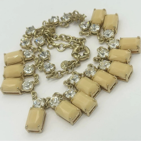 J. Crew Cream Jeweled Necklace - Picture 2 of 3
